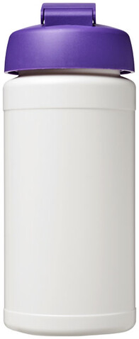 Baseline® Plus 500 ml Sportflasche mit Klappdeckel, weiss, lila bedrucken, Art.-Nr. 21006809 Baseline® Plus 500 ml Sportflasche mit Klappdeckel, weiss, lila bedrucken, Art.-Nr. 21006809
