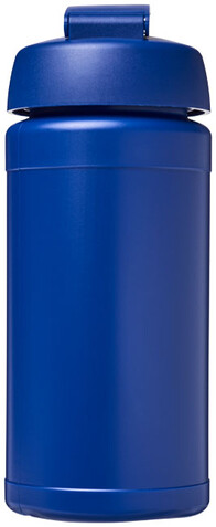 Baseline® Plus 500 ml Sportflasche mit Klappdeckel, blau bedrucken, Art.-Nr. 21006819
