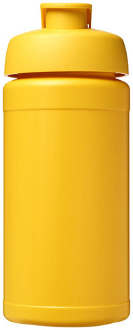 Baseline® Plus 500 ml Sportflasche mit Klappdeckel, gelb bedrucken, Art.-Nr. 21006821