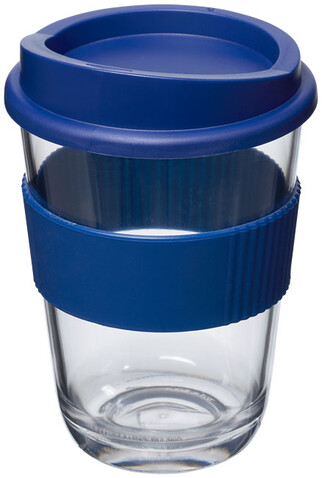 Americano® Cortado 300 ml Becher mit Griff, blau bedrucken, Art.-Nr. 21009002