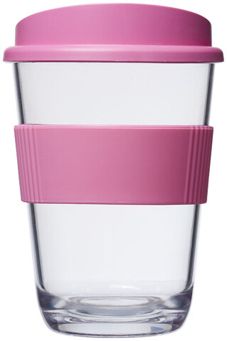 Americano® Cortado 300 ml Becher mit Griff, magenta bedrucken, Art.-Nr. 21009009