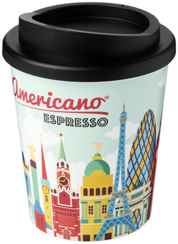 Brite-Americano® Espresso 250 ml Isolierbecher, schwarz bedrucken, Art.-Nr. 21009100