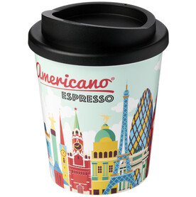 Brite-Americano® Espresso 250 ml Isolierbecher, schwarz bedrucken, Art.-Nr. 21009100