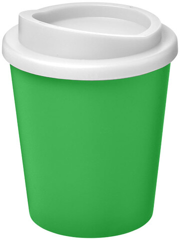 Americano® Espresso 250 ml Isolierbecher, grün, weiss bedrucken, Art.-Nr. 21009225