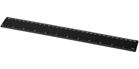 Renzo 30 cm Kunststofflineal, schwarz bedrucken, Art.-Nr. 21053501