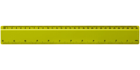 Renzo 30 cm Kunststofflineal, limone bedrucken, Art.-Nr. 21053508