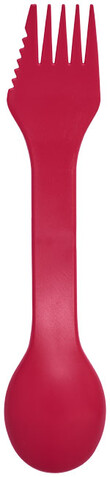 Epsy 3-in-1 Löffel, Gabel und Messer, magenta bedrucken, Art.-Nr. 21081204