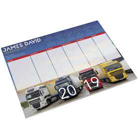 Desk-Mate® A3 Notizblock, weiss bedrucken, Art.-Nr. 21201001