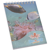 Desk-Mate® A7 Notizbuch mit Kunststoff Cover und Spiralbindung bedrucken, Art.-Nr. 21249 Desk-Mate® A7 Notizbuch mit Kunststoff Cover und Spiralbindung bedrucken, Art.-Nr. 21249