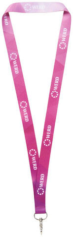 Lana Sublimation Lanyard, weiss, 10mm bedrucken, Art.-Nr. 1PL0010C