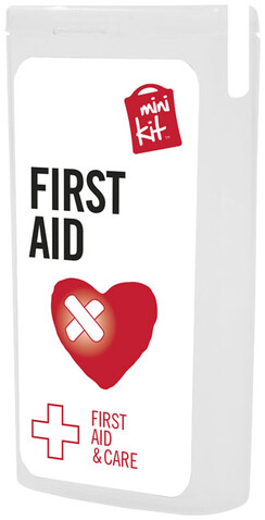 mykit, first aid, kit, weiss bedrucken, Art.-Nr. 1Z255301