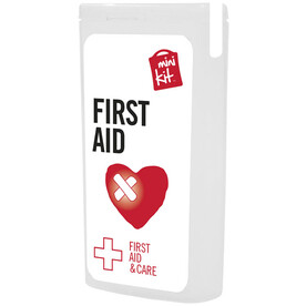 mykit, first aid, kit, weiss bedrucken, Art.-Nr. 1Z255301