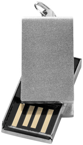 Mini Rotate USB-Stick, silber, 8GB bedrucken, Art.-Nr. 1Z39270H Mini Rotate USB-Stick, silber, 8GB bedrucken, Art.-Nr. 1Z39270H