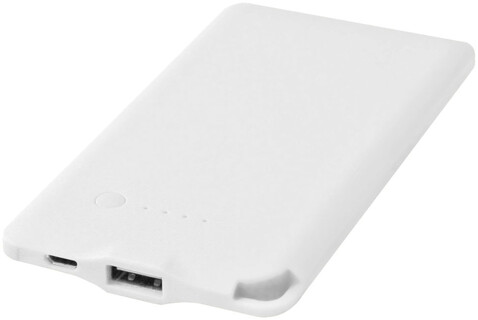 power bank, power bank, charging, charger, charge, weiss, 4000mAh bedrucken, Art.-Nr. 1Z70901G