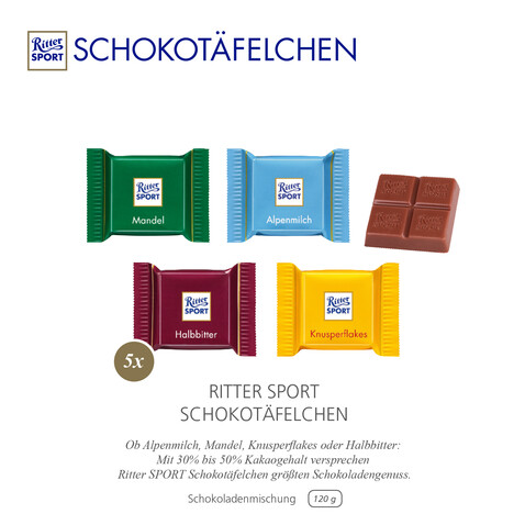 Businesspräsent Selection Mini - Ritter Sport bedrucken, Art.-Nr. 91448