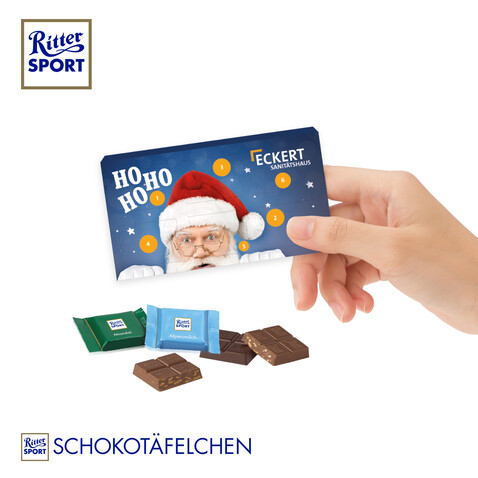 Nikolaus-Kalender mit 6 Türchen bedrucken, Art.-Nr. 95393