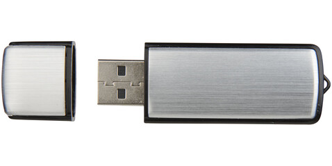 USB-Stick Square, silber, 4GB bedrucken, Art.-Nr. 1Z30360G