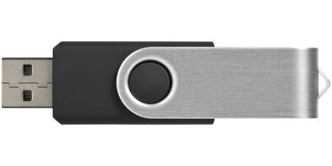 Rotate USB-Stick, schwarz, 1GB bedrucken, Art.-Nr. 1Z41000D