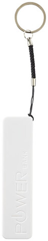 WS104 2000/2200/2600 mAh Powerbank, weiss, 2000mAh bedrucken, Art.-Nr. 1Z70101B