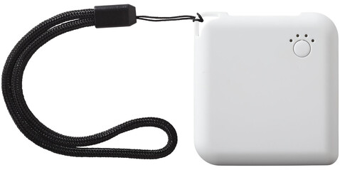 power bank, power bank, charging, charger, charge, weiss, 2000mAh bedrucken, Art.-Nr. 1Z70201B