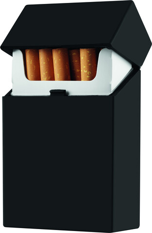 ZORR Zigarettenbox Rubber – schwarz bedrucken, Art.-Nr. 20802B