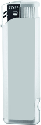 ZORR LED Piezo Feuerzeug – weiß bedrucken, Art.-Nr. 5141