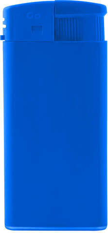 GO XL Matt Piezo Feuerzeug – blau bedrucken, Art.-Nr. 5185