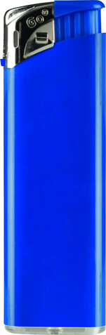 GO Kommerz Piezo Feuerzeug – blau bedrucken, Art.-Nr. 6325