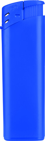 GO Bingo Matt Piezo Feuerzeug – blau bedrucken, Art.-Nr. 6345 GO Bingo Matt Piezo Feuerzeug – blau bedrucken, Art.-Nr. 6345