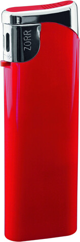 ZORR Slider Piezo Feuerzeug – rot bedrucken, Art.-Nr. 68163