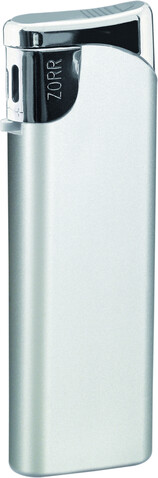 ZORR Slider Piezo Feuerzeug – silber bedrucken, Art.-Nr. 68168 ZORR Slider Piezo Feuerzeug – silber bedrucken, Art.-Nr. 68168