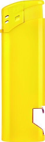 Go Flaschenöffner Piezo Feuerzeug – gelb bedrucken, Art.-Nr. 5134 Go Flaschenöffner Piezo Feuerzeug – gelb bedrucken, Art.-Nr. 5134