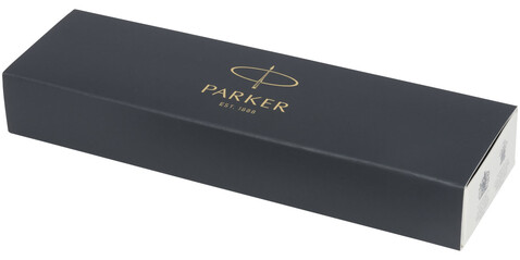 Parker Jotter XL matt mit Kugelschreiber mit Chromverzierung, schwarz bedrucken, Art.-Nr. 10732700