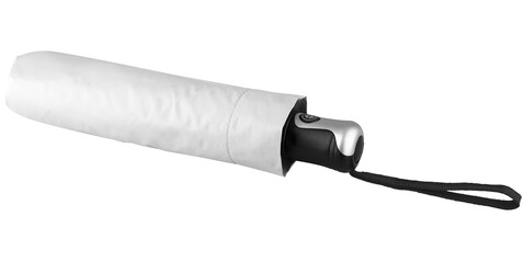 Alex 21,5&quot; Vollautomatik Kompaktregenschirm, weiss bedrucken, Art.-Nr. 10901604