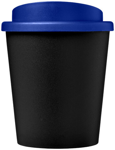 Americano® Espresso 250 ml Isolierbecher, schwarz, blau bedrucken, Art.-Nr. 21009202