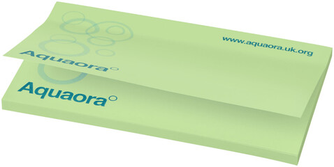 Sticky-Mate® Haftnotizen 127 x 75 mm, mintgrün bedrucken, Art.-Nr. 21096034
