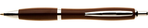 Kugelschreiber AP1001b – braun bedrucken, Art.-Nr. AP1001b_braun