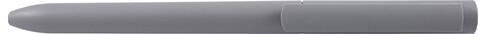 Kugelschreiber Kalido Solid – grau bedrucken, Art.-Nr. kalido_solid_grau