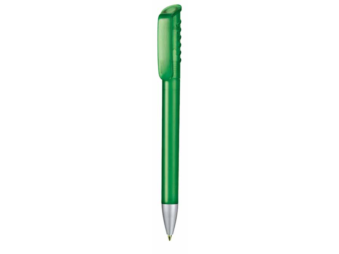 Kugelschreiber TOP SPIN FROZEN–limonen-grün TR/FR bedrucken, Art.-Nr. 00083_4031