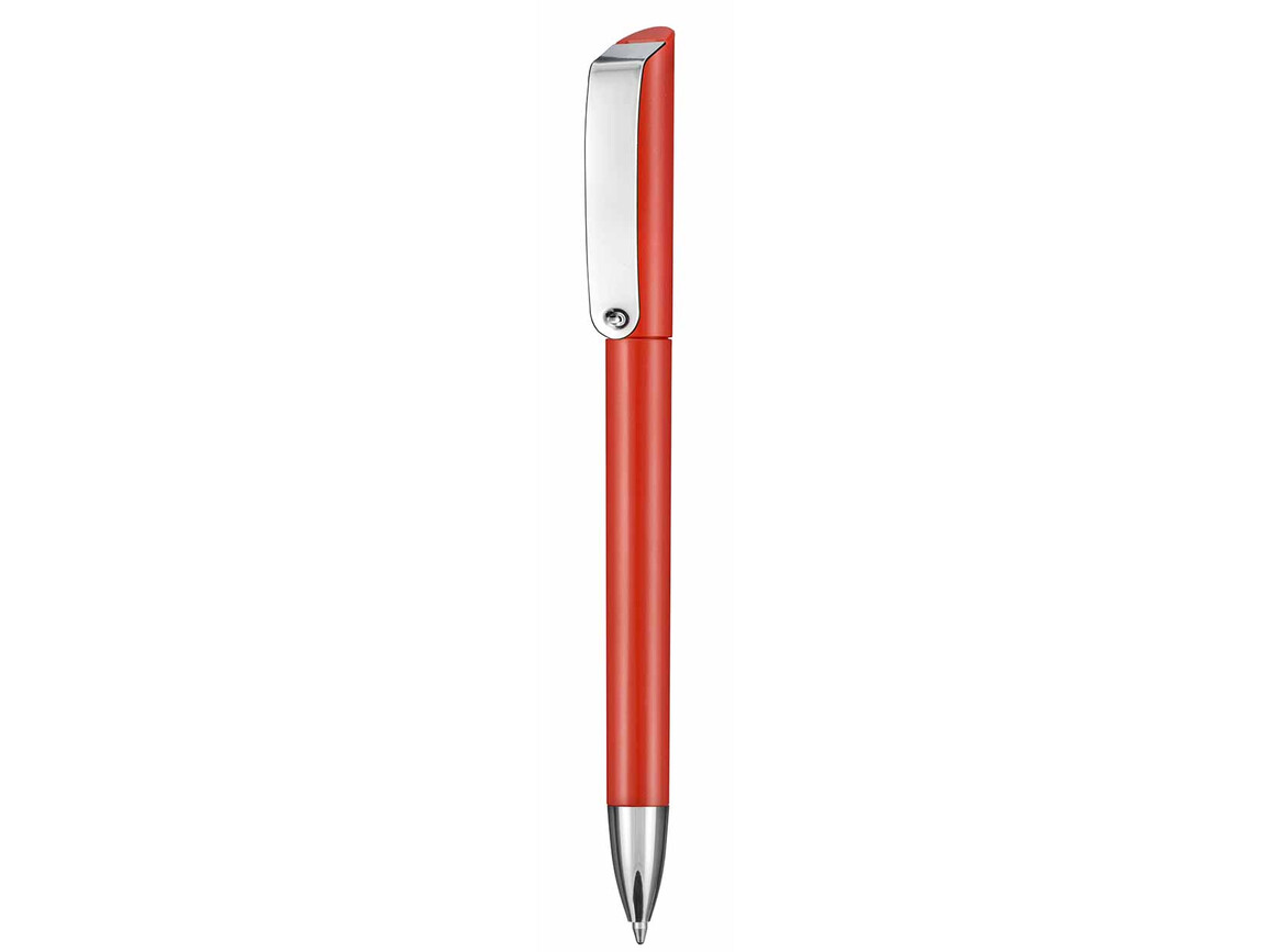 Kugelschreiber GLOSSY–signal-rot bedrucken, Art.-Nr. 00086_0601