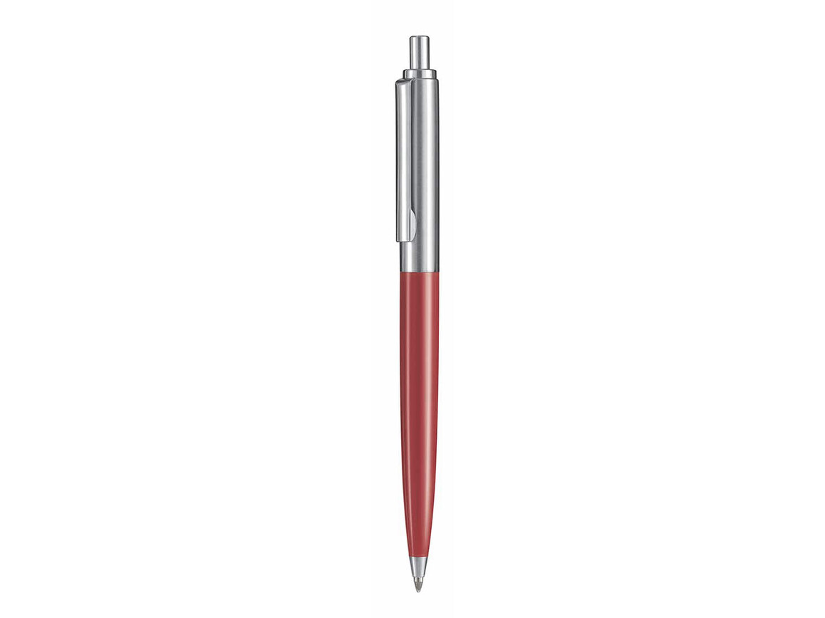Kugelschreiber KNIGHT–rot dunkel bedrucken, Art.-Nr. 01464_0604