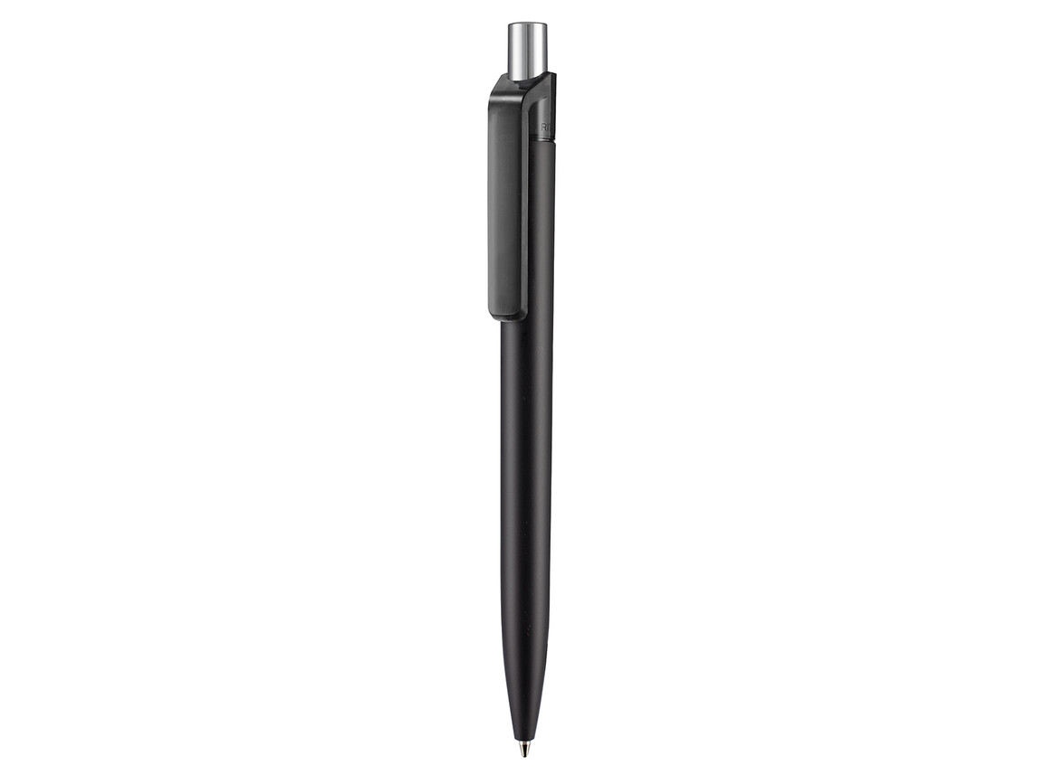 Kugelschreiber INSIDER SOFT STM–schwarz/smoke grey bedrucken, Art.-Nr. 02313_1500_4507