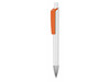 Kugelschreiber TRI-STAR–weiss/orange bedrucken, Art.-Nr. 03530_0101_0501
