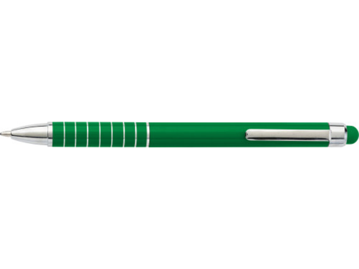 Kugelschreiber aus Metall Oliver – Grün bedrucken, Art.-Nr. 004999999_0647
