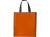 Einkaufstasche 'Zürich' aus Non-Woven – Orange bedrucken, Art.-Nr. 007999999_0972