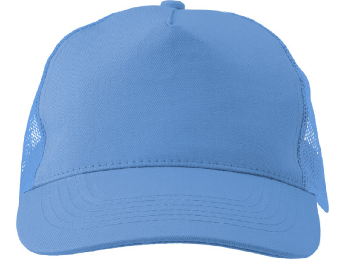 Baseball-Cap 'Sunshine' aus Baumwolle – Hellblau bedrucken, Art.-Nr. 018999999_1447