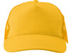 Baseball-Cap 'Sunshine' aus Baumwolle – Gelb bedrucken, Art.-Nr. 006999999_1447