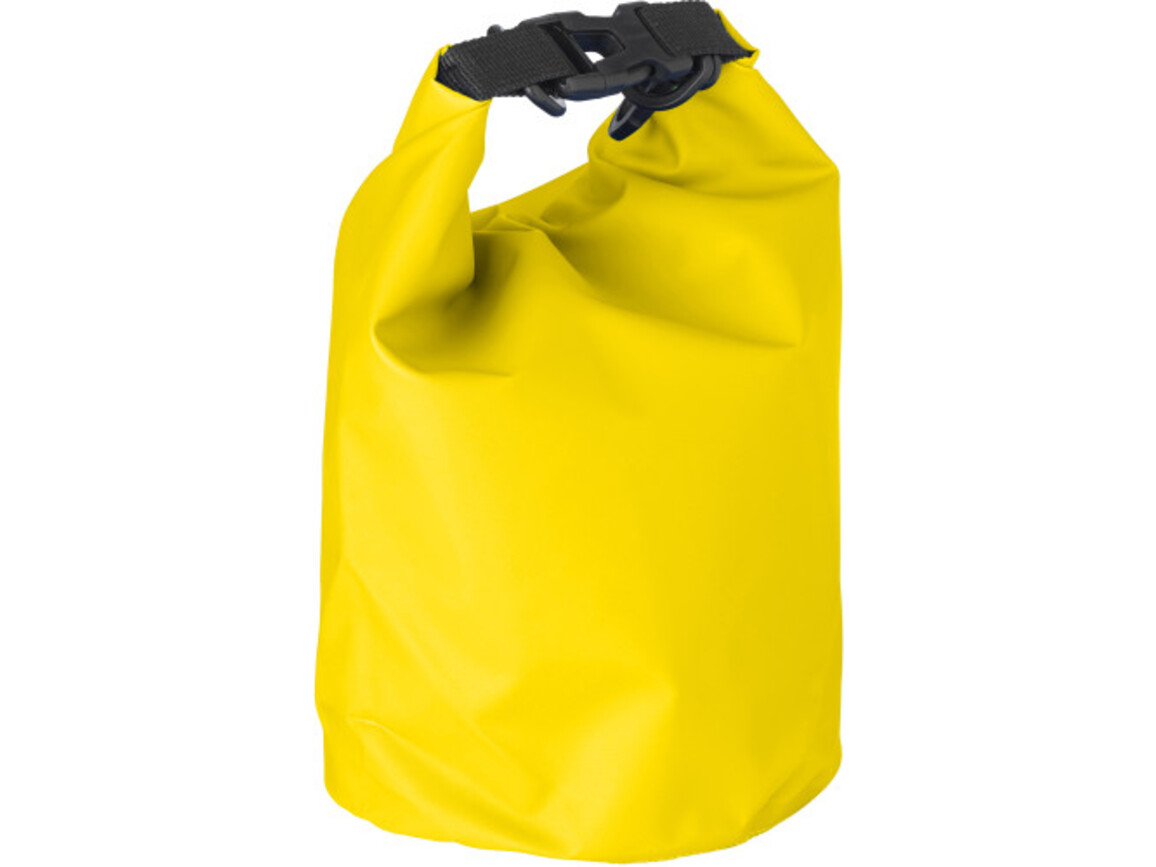 Strandtasche aus PVC Liese – Gelb bedrucken, Art.-Nr. 006999999_1877