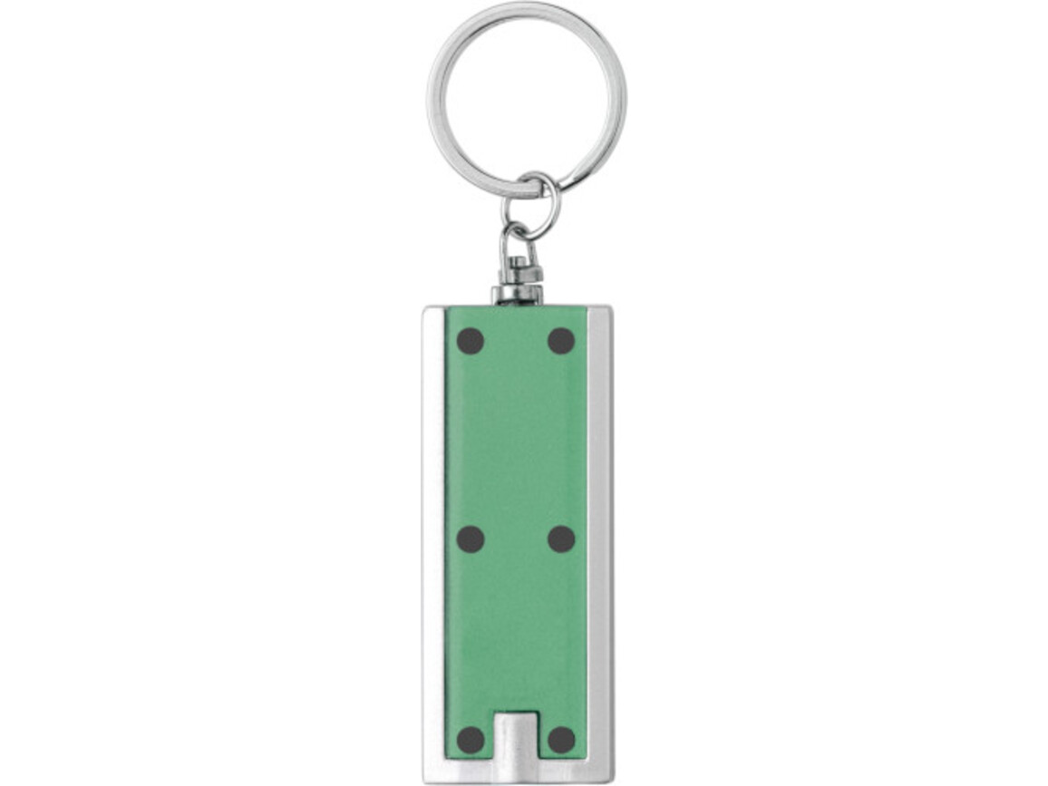 Schlüsselanhänger 'Key Largo' aus Kunststoff – Grün bedrucken, Art.-Nr. 004999999_1992