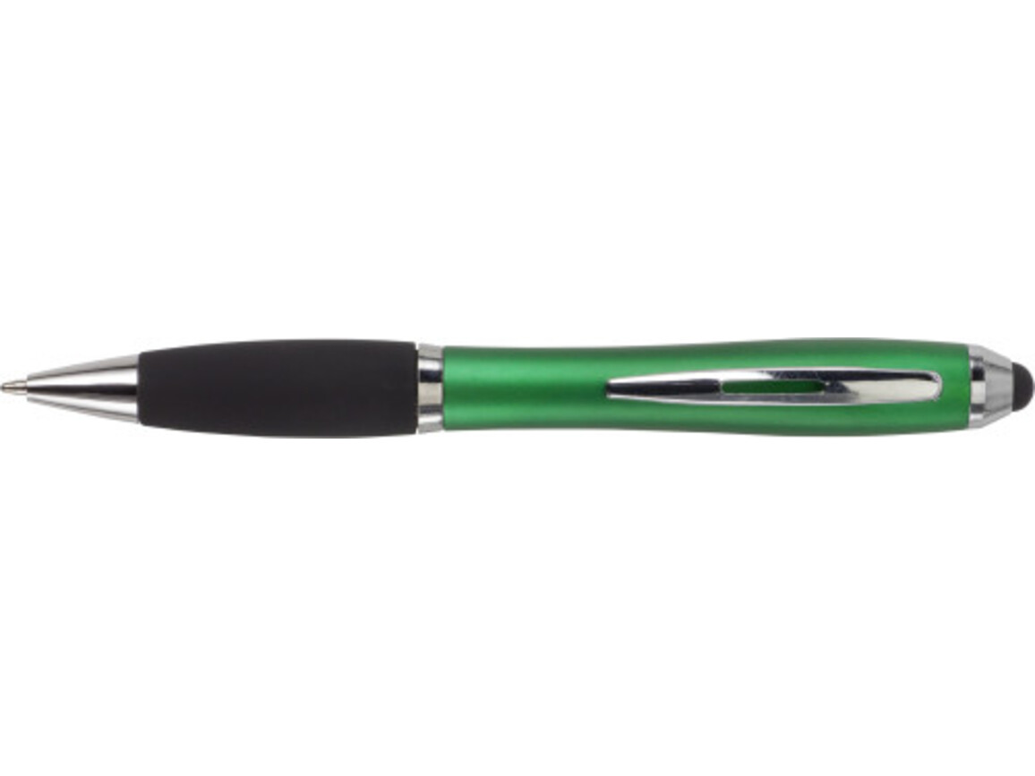Kugelschreiber 'Bristol' aus Kunststoff – Grün bedrucken, Art.-Nr. 004999999_2430
